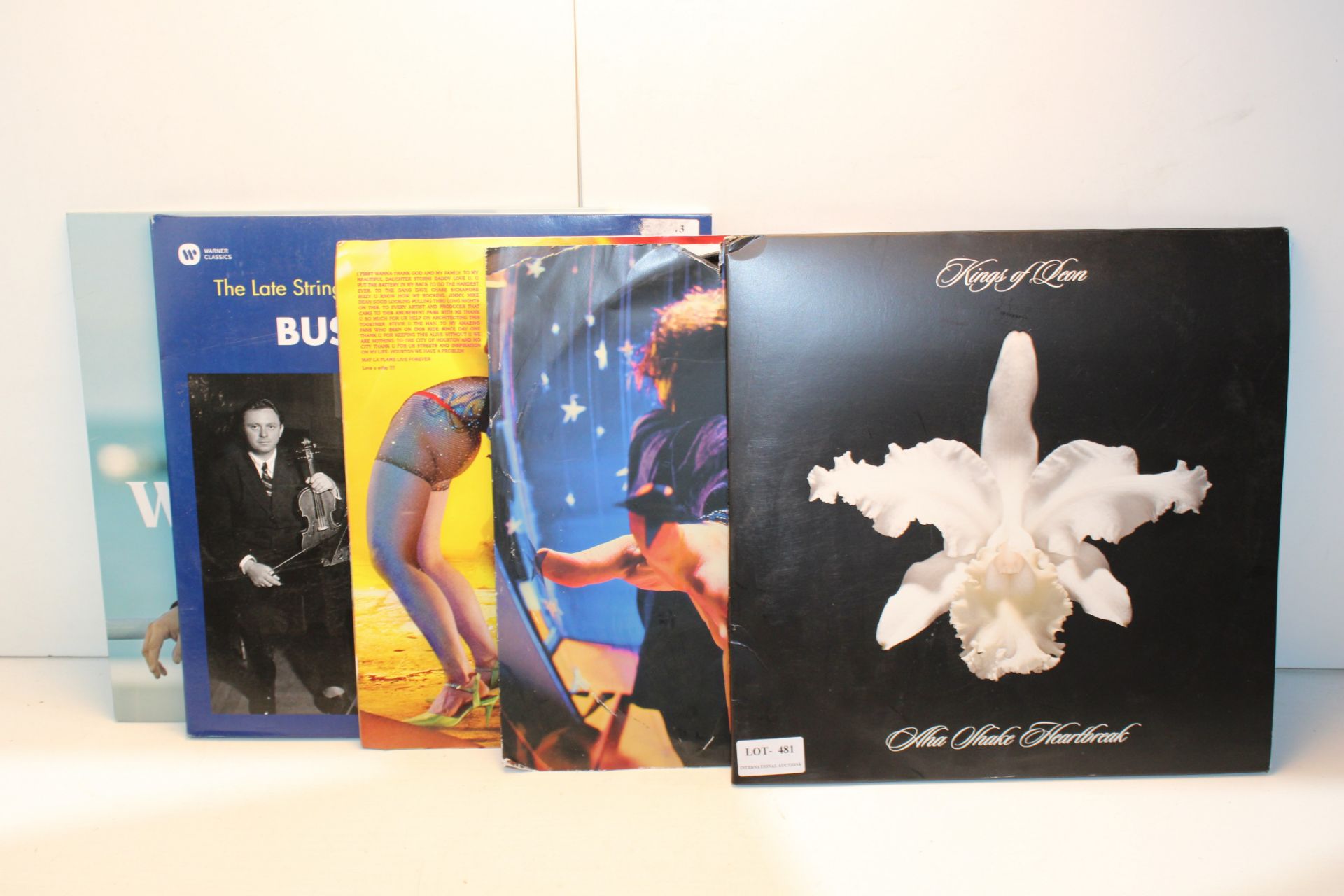 5X ASSORTED VINYL LPSCondition Report Appraisal Available on Request- All Items are Unchecked/