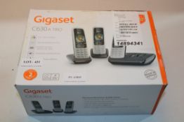 BOXED GIGASET C630 A TRIO 3 PHONE SET Condition Report Appraisal Available on Request- All Items are