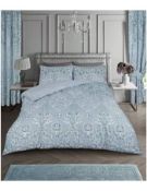 BAGGED EICHER MARLOW HOME CO BREATHABLE COTTON BLEND DUVET SET SIZE KING BLUE RRP £28.99Condition