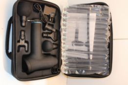 UNBOXED WITH CASE MASSAGE GUN RRP £69.00Condition Report Appraisal Available on Request- All Items