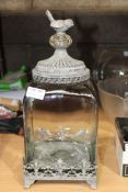 UNBOXED DECORATIVE GLASS JAR Condition Report Appraisal Available on Request- All Items are
