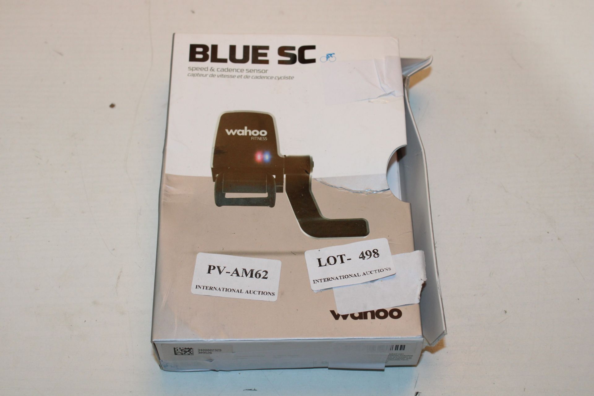 BOXED WAHOO BLUE SC SPEED & CADENCE SENSOR RRP £49.00Condition Report Appraisal Available on