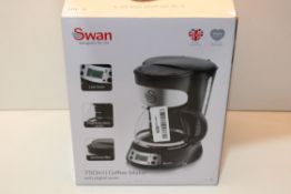 BOXED SWAN 750ML COFFEE MAKER Condition Report Appraisal Available on Request- All Items are