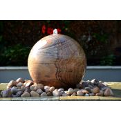 BOXED SANDSTONE SPHERE WATER FEATURE RRP £999.99Condition ReportAppraisal Available on Request-