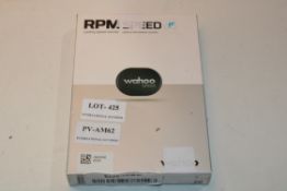 BOXED WAHOO RPM SPEED CYCLING SPEED SENSOR RRP £40.00Condition Report Appraisal Available on