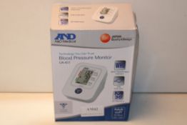 BOXED A&D BLOOD PRESSURE MONITOR UA-611Condition Report Appraisal Available on Request- All Items