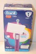 BOXED ORAL B JUNIOR POWERED BY BRAUN Condition Report Appraisal Available on Request- All Items