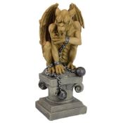 BOXED BALL AND CHAIN GOTHIC DUNGEON GARGOYLE STATUE RRP £49.99Condition ReportAppraisal Available on