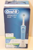 BOXED ORAL B VITALITY PLUS POWERED BY BRAUN TOOTHBRUSH RRP £34.99Condition Report Appraisal