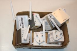 7X ASSORTED UNBOXED NETGEAR WIFI RANGE EXTENDERS Condition Report Appraisal Available on Request-