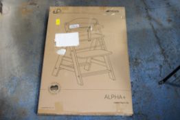 BOXED HAUCK ALPHA TRAY HIGH CHAIR Condition Report Appraisal Available on Request- All Items are