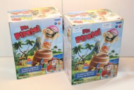 2X BOXED TOMY POP UP PIRATE GAMESCondition Report Appraisal Available on Request- All Items are