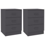 BOXED 2 DRAWER BEDSIE TABLE RRP £63.99 (914)Condition ReportAppraisal Available on Request- All