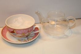 BOXED CUP AND SAUCER SET Condition Report Appraisal Available on Request- All Items are Unchecked/