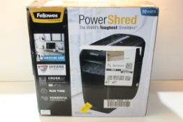 BOXED FELLOWES POWERSHRED 60CS SHREDDER RRP £68.00Condition Report Appraisal Available on Request-