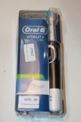 BOXED ORAL B VITALITY PLUS POWERED BY BRAUN TOOTHBRUSH RRP £34.99Condition Report Appraisal