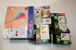 5X ASSORTED INK CARTRIDGES Condition Report Appraisal Available on Request- All Items are