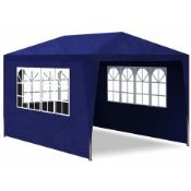 BOXED ESPRESSCO 4X3M PE PARTY TENT IN BLUE RRP £129.99Condition ReportAppraisal Available on