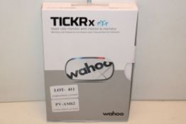 BOXED WAHOO TICKR X HEART RATE MONITOR WITH MOTION & MEMORY RRP £64.99Condition Report Appraisal