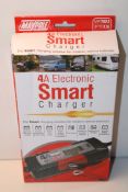 BOXED MAYPOLE 4A ELECTRONIC SMART CHARGER MODEL: MP7423 RRP £60.00Condition Report Appraisal