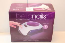 BOXED BELLA NAILS PROFESSIONAL LED NAIL DRYER Condition Report Appraisal Available on Request- All