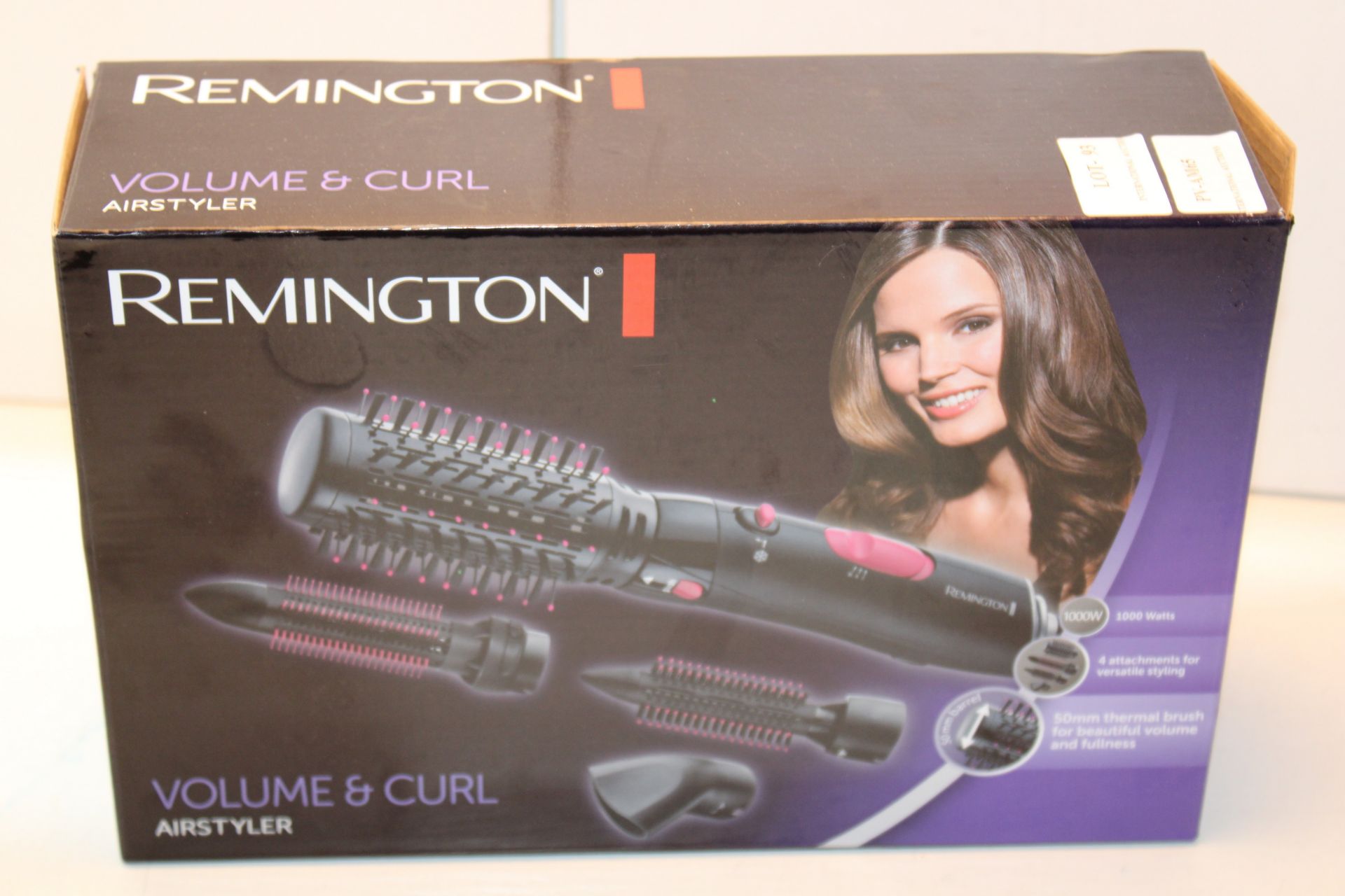 BOXED REMINGTON VOLUME & CURL AIRSTYLER RRP £50.00Condition Report Appraisal Available on Request-
