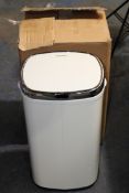 BOXED MORPHY RICHARDS 42L SENSOR BIN CREAM RRP £49.99Condition Report Appraisal Available on