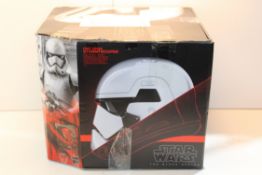 BOXED STAR WARS THE BLACK SERIES FIRST ORDER STORMTROOPER HELMET RRP £99.00Condition Report