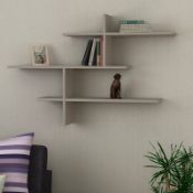 BOXED FELICIA WALL SHELF IN LIGHT MOCHA RRP £51.99Condition ReportAppraisal Available on Request-