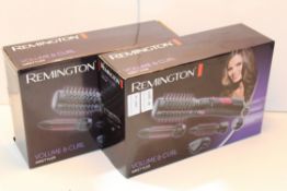 2X BOXED REMINGTON VOLUME & CURL AIRSTYLER AS7051 COMBINED RRP £54.00Condition Report Appraisal