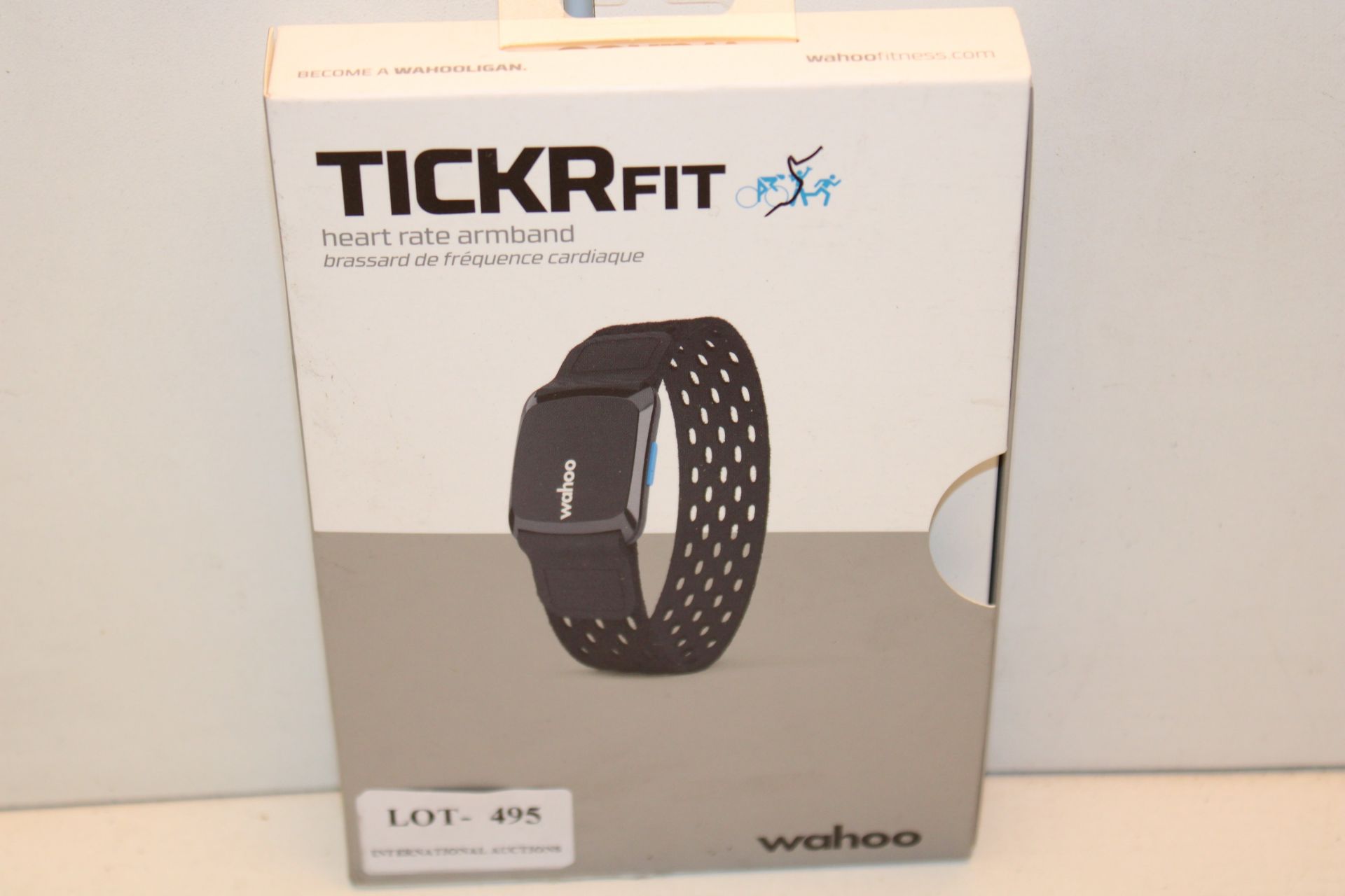 BOXED WAHOO TICKR FIT HEART RATE ARMBAND RRP £79.00Condition Report Appraisal Available on