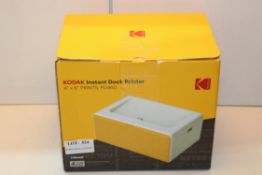 BOXED KODAK INSTANT DOCK PRINTER 4" X 6" PRINTS Condition Report Appraisal Available on Request- All