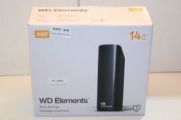 BOXED WD ELEMENTS BASIC STORAGE 14TB RRP £279.00Condition Report Appraisal Available on Request- All