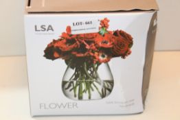 BOXED LSA INTERNATIONAL FLOWER TABLE BOUQUET VASECondition Report Appraisal Available on Request-