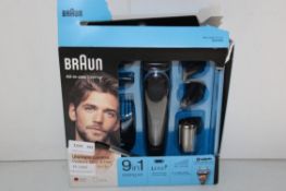 BOXED BRAUN ALL-IN-ONE TRIMMER RRP £34.99Condition Report Appraisal Available on Request- All