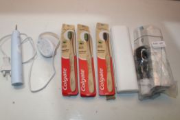 6X ASSORTED TOOTHBRUSHES ELECTRIC & MANUAL Condition Report Appraisal Available on Request- All