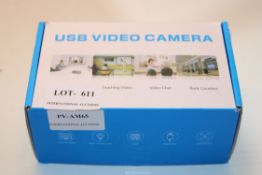 BOXED USB VIDEO CAMERA Condition Report Appraisal Available on Request- All Items are Unchecked/