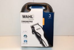 BOXED WAHL CHROMEPRO CORDED HAIR CLIPPER RRP £29.99Condition Report Appraisal Available on