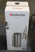BOXED BRABANTIA TOUCH BIN 30L Condition Report Appraisal Available on Request- All Items are