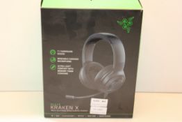 BOXED KRAKEN X MULTI-PLATFORM WIRED GAMING HEADSET RRP £64.99Condition Report Appraisal Available on
