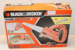 BOXED BLACK & DECKER 400W SCORPION ELECTRIC SAW Condition Report Appraisal Available on Request- All