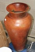 LARGE CERAMIC VASE APPROX 65CM Condition Report Appraisal Available on Request- All Items are