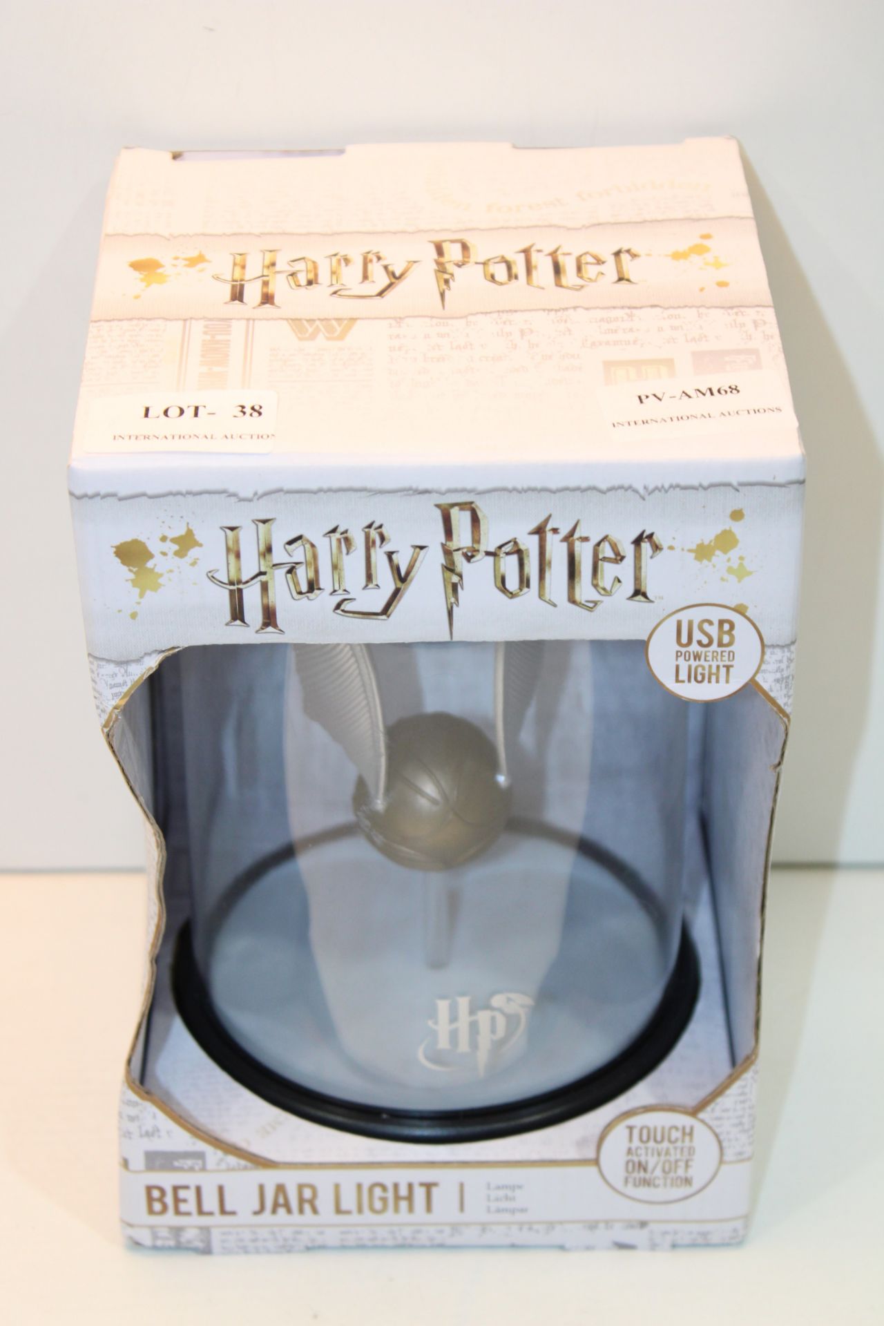 BOXED HARRY POTTER BELL JAR LIGHT RRP £40.00Condition ReportAppraisal Available on Request- All