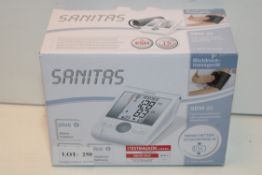 BOXED SANITAS PLUS+ UPPER ARM BLOOD PRESSURE MONITOR Condition ReportAppraisal Available on Request-