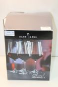 BOXED DARTINGTON CHEERS RED WINE X4 CHEERS!Condition ReportAppraisal Available on Request- All Items