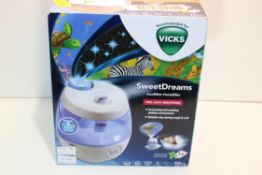 BOXED VICKS SWEET DREAMS COOLMIST HUMIDIFIER Condition ReportAppraisal Available on Request- All
