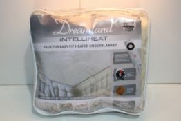 BAGGED DREAMLAND INTELLIHEAT FAUX FUR EASY FIT HEATED UNDERBLANKET Condition ReportAppraisal