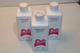 3X BOTTLES HIBISCRUB 500ML BOTTLESCondition ReportAppraisal Available on Request- All Items are
