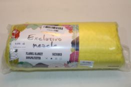 BOXED EXCLUSIVO MEACLA FLANNEL BLANKET 50 X 70 INCH Condition ReportAppraisal Available on