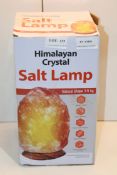 BOXED HIMALAYAN SALT LAMP NATURAL SHAPE 3-5KG Condition ReportAppraisal Available on Request- All